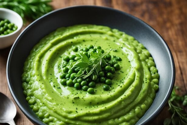 pea puree