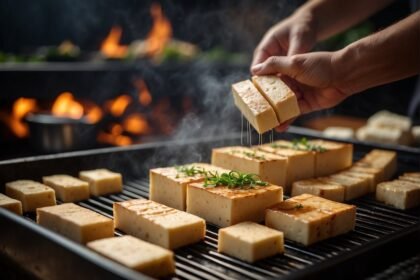 grilled tofu